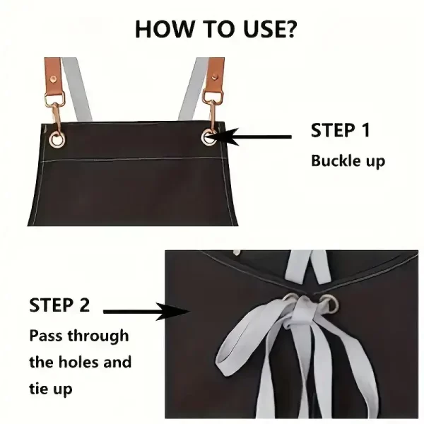 delantales de baristas