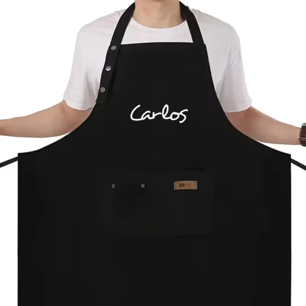 delantal cocina con tu nombre
