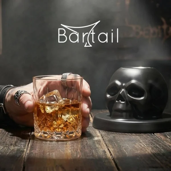 Kit ahumador para whisky con antorcha Calavera