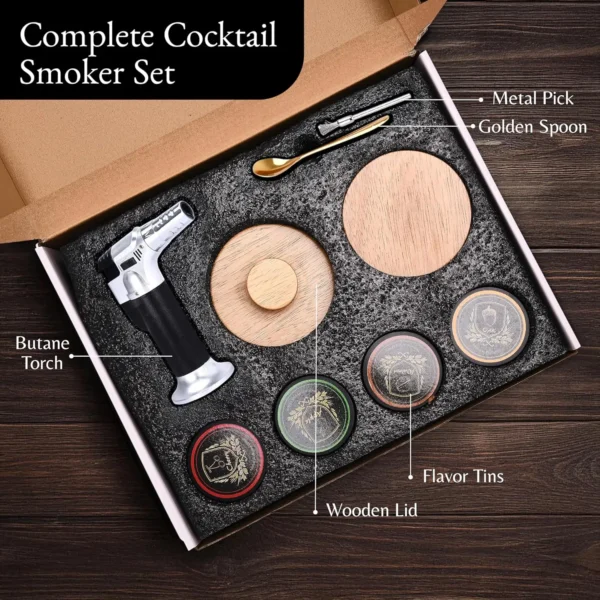 kit ahumador para cocteles