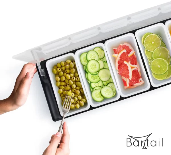 dispensador de condimentos para barman